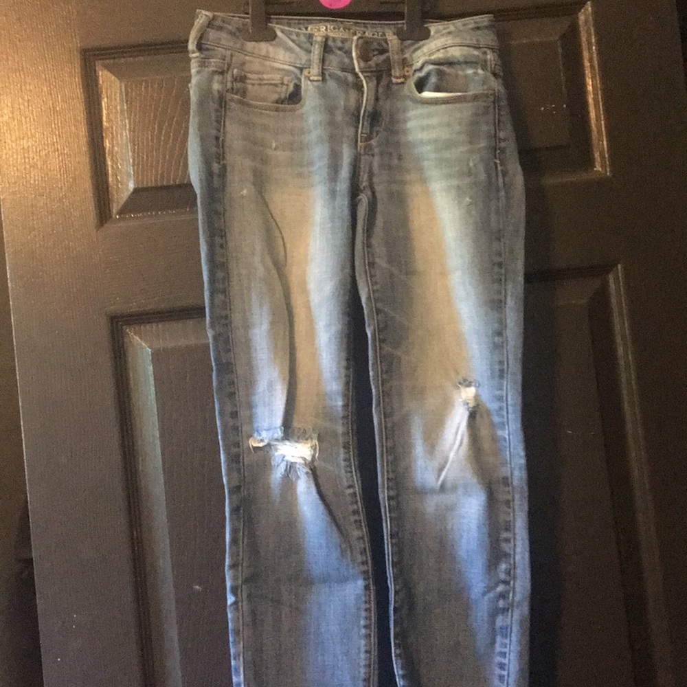 Low waist skinny jeans